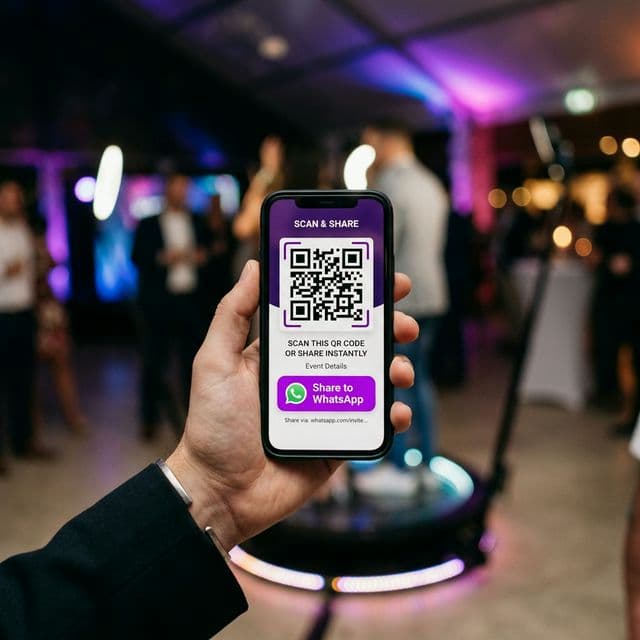 Como compartilhar vídeos 360 por QR Code e WhatsApp