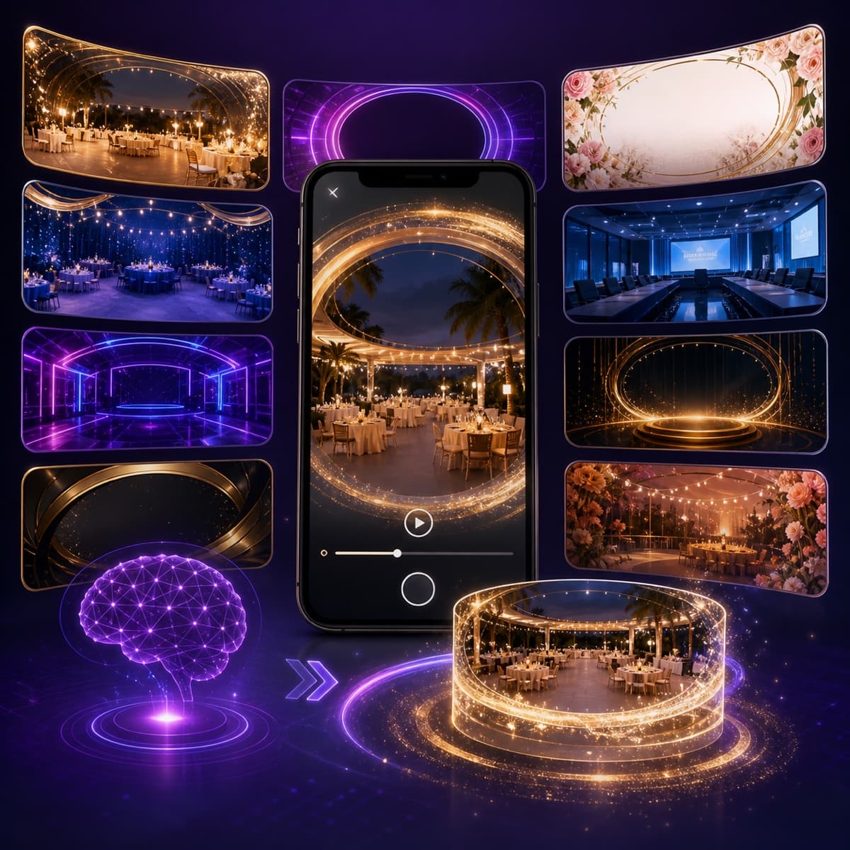 Molduras para plataforma 360 com IA: crie sem perder tempo